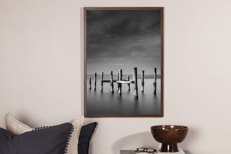 Poster Ocean 50x70 cm - Svart/Vit - Inredning - Tavlor & konst - Posters & prints
