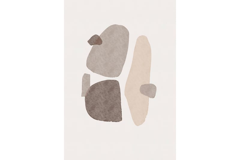 Poster Shapes 70x100 cm - Svart/Vit - Inredning - Tavlor & konst - Posters & prints