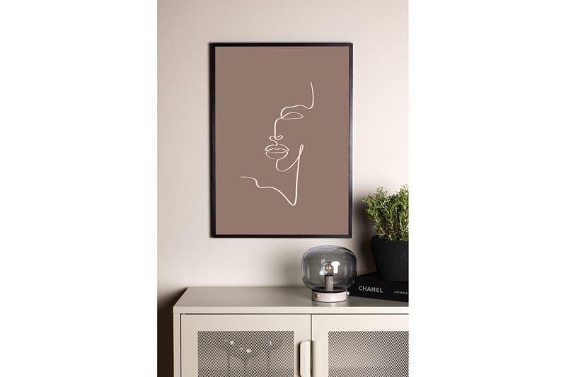 Poster Siluette 30x40 cm - Brun - Inredning - Tavlor & konst - Posters & prints