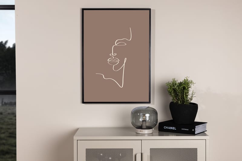 Poster Siluette 70x100 cm - Brun - Inredning - Tavlor & konst - Posters & prints