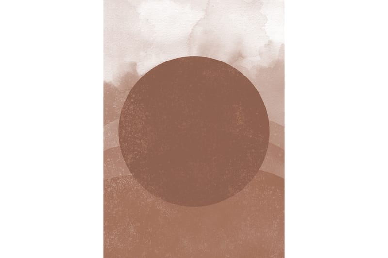 Poster Soft shades 21x30 cm - Brun - Inredning - Tavlor & konst - Posters & prints