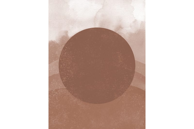 Poster Soft shades 30x40 cm - Brun - Inredning - Tavlor & konst - Posters & prints