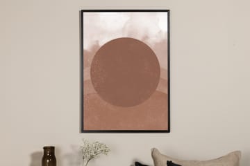 Poster Soft shades 30x40 cm - Brun - Inredning - Tavlor & konst - Posters & prints