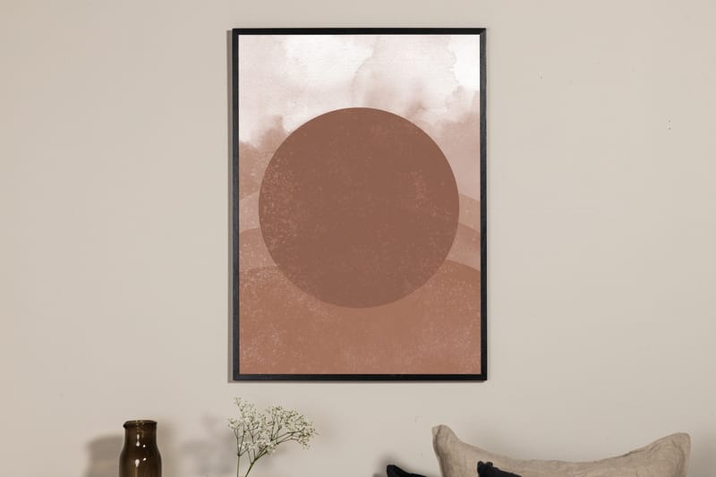 Poster Soft shades 70x100 cm - Brun - Inredning - Tavlor & konst - Posters & prints