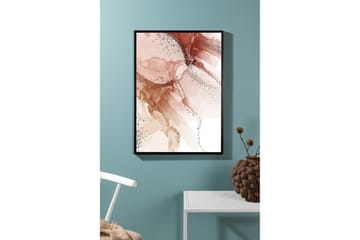 Poster Splash 50x70 cm - Ljusrosa - Inredning - Tavlor & konst - Posters & prints