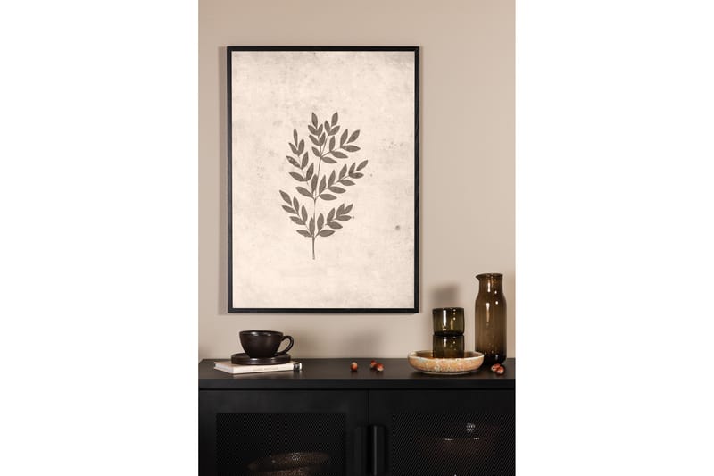 Poster Spring leaf 21x30 cm - Beige - Inredning - Tavlor & konst - Posters & prints