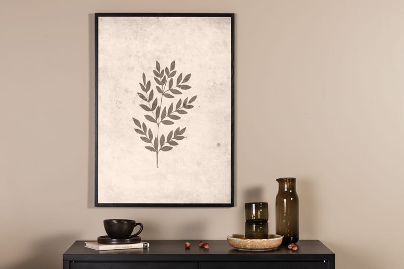 Poster Spring leaf 50x70 cm - Beige - Inredning - Tavlor & konst - Posters & prints