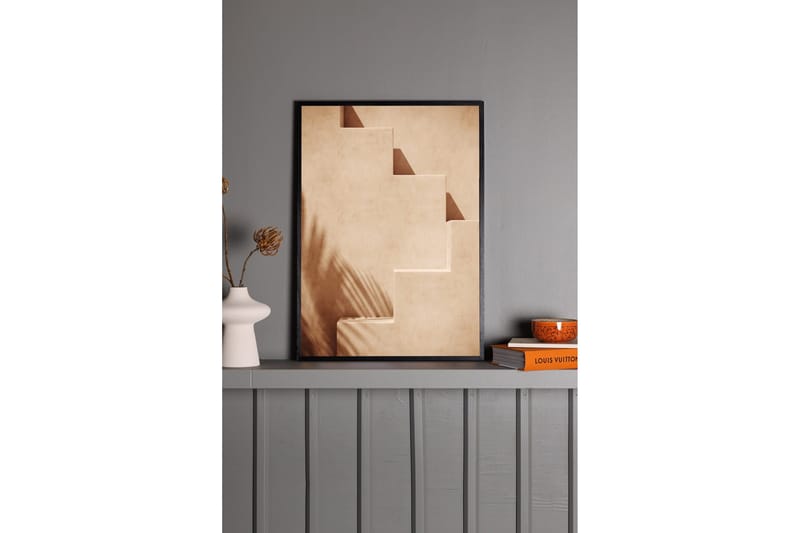 Poster Stairs 30x40 cm - Ljus Orange - Inredning - Tavlor & konst - Posters & prints