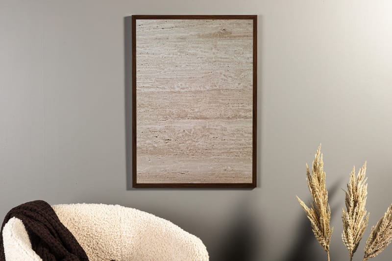 Poster Stone wall 30x40 cm - Beige - Inredning - Tavlor & konst - Posters & prints