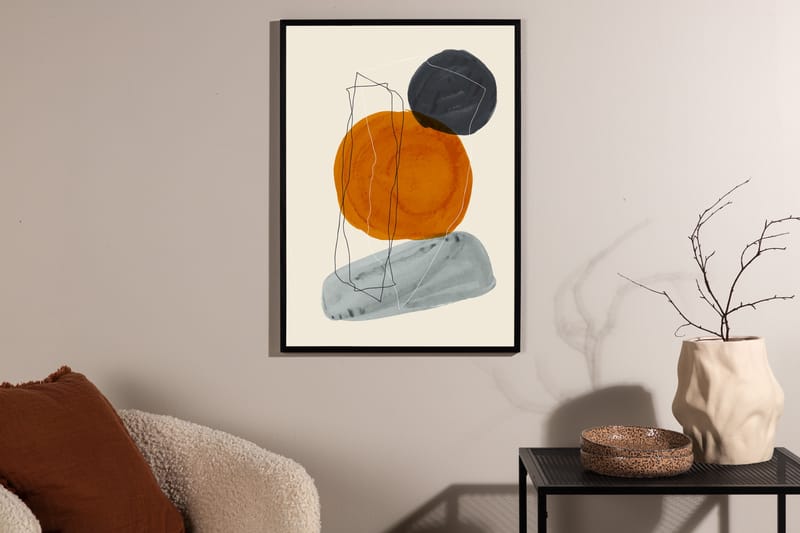 Poster Stones 70x100 cm - Beige - Inredning - Tavlor & konst - Posters & prints