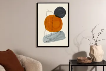Poster Stones 70x100 cm - Beige - Inredning - Tavlor & konst - Posters & prints