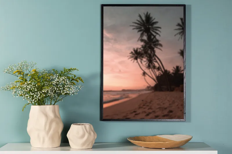 Poster Summer 21x30 cm - Rosa - Inredning - Tavlor & konst - Posters & prints