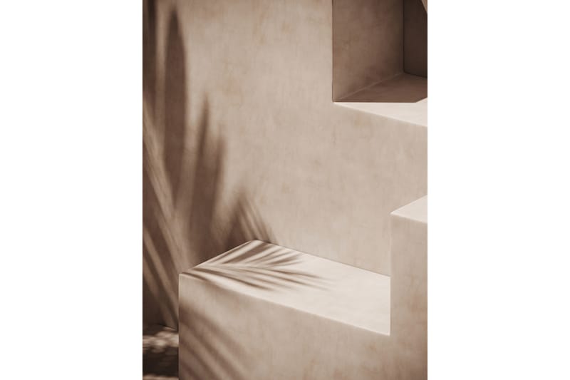 Poster Sun stripes 30x40 cm - Beige - Inredning - Tavlor & konst - Posters & prints