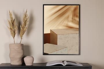 Poster Sunflow 30x40 cm - Beige - Inredning - Tavlor & konst - Posters & prints