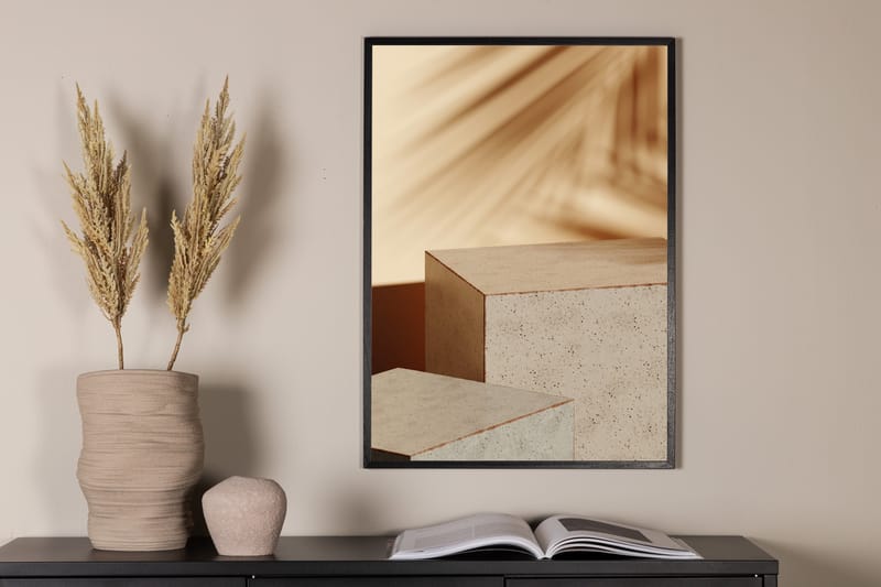 Poster Sunflow 50x70 cm - Beige - Inredning - Tavlor & konst - Posters & prints