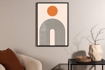 Poster Tempel 21x30 cm - Beige - Inredning - Tavlor & konst - Posters & prints