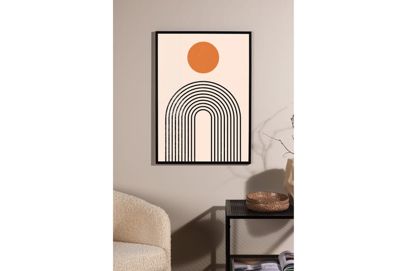 Poster Tempel 30x40 cm - Beige - Inredning - Tavlor & konst - Posters & prints