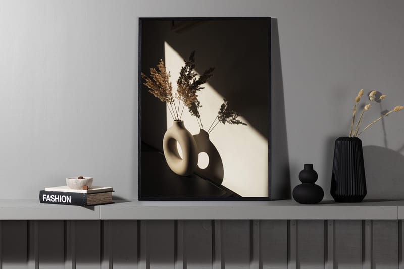 Poster Vase 21x30 cm - Beige - Inredning - Tavlor & konst - Posters & prints