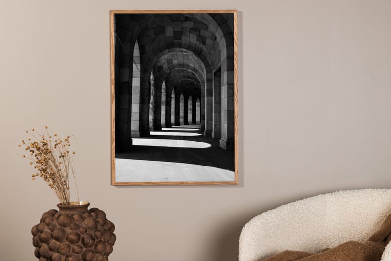 Poster Walkway 50x70 cm - Beige - Inredning - Tavlor & konst - Posters & prints