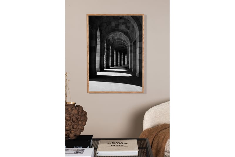 Poster Walkway 50x70 cm - Beige - Inredning - Tavlor & konst - Posters & prints