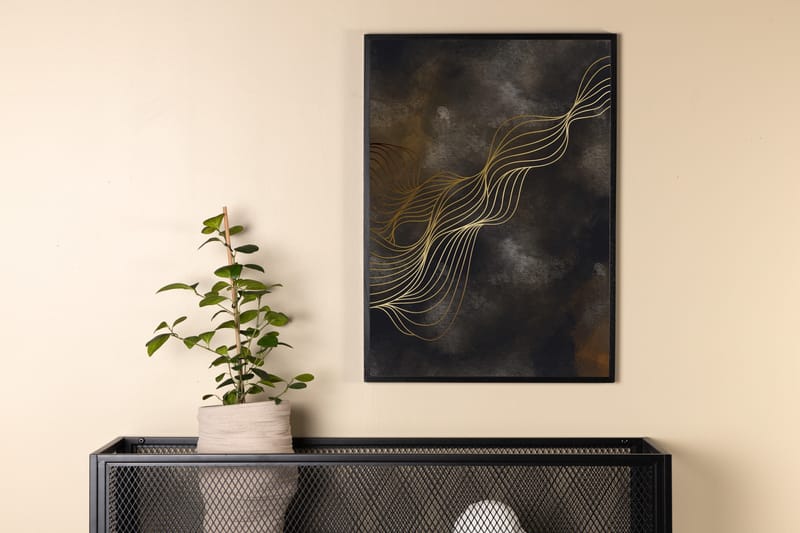 Poster Wave 21x30 cm - Flerfärgad - Inredning - Tavlor & konst - Posters & prints