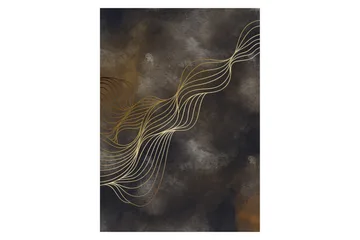 Poster Wave 70x100 cm - Flerfärgad - Inredning - Tavlor & konst - Posters & prints