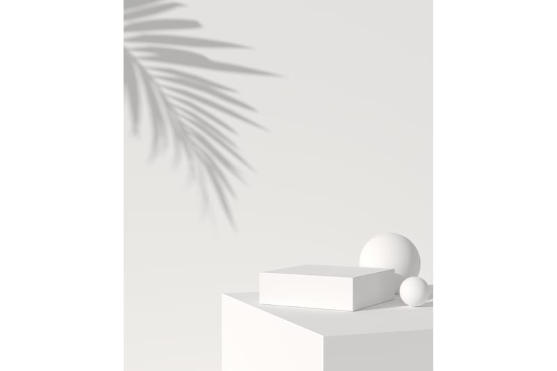 Poster White Box 50x70 cm - Beige - Inredning - Tavlor & konst - Posters & prints