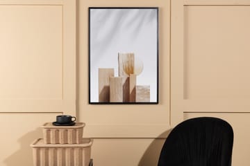 Poster Wooden Blocks 70x100 cm - Beige - Inredning - Tavlor & konst - Posters & prints