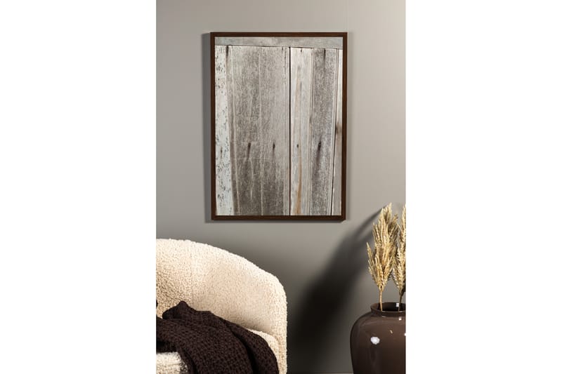 Poster Wooden wall 70x100 cm - Grå - Inredning - Tavlor & konst - Posters & prints