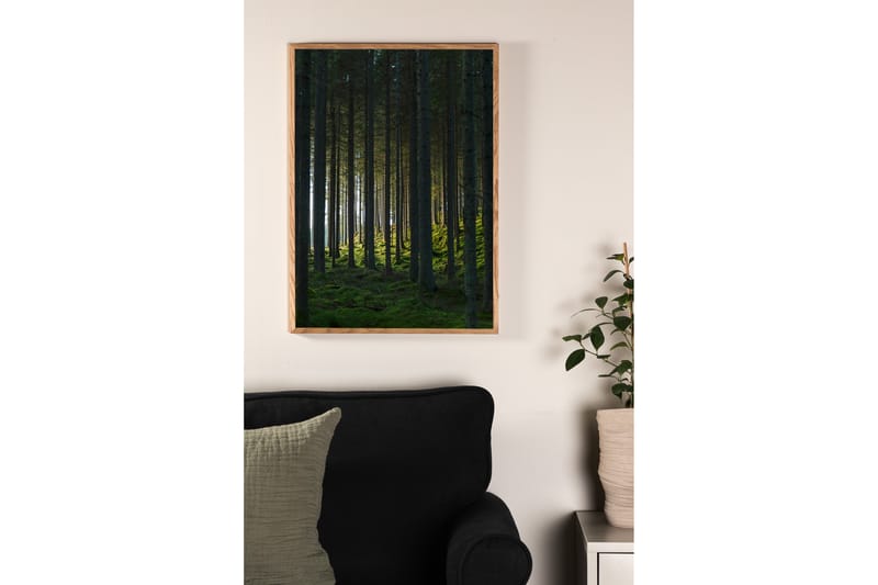 Poster Woods 50x70 cm - Svart/Grön - Inredning - Tavlor & konst - Posters & prints