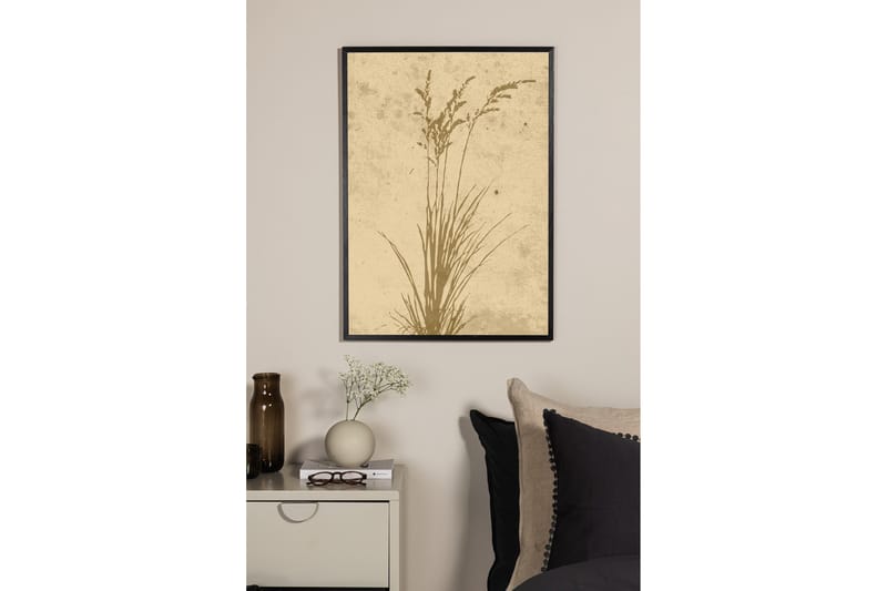 Poster Plant art 21x30 cm - Beige - Inredning - Tavlor & konst - Posters & prints