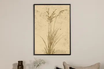 Poster Plant art 30x40 cm - Beige - Inredning - Tavlor & konst - Posters & prints