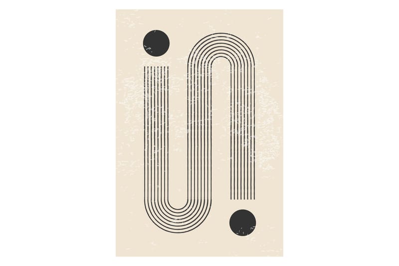 Poster Pantheon 30x40 cm, Beige