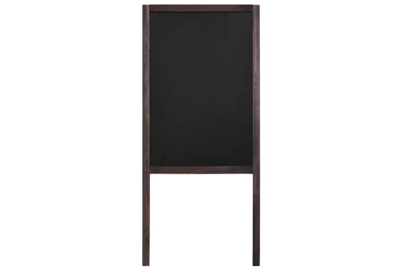 Griffeltavla dubbelsidig cedarträ fristående 40x60 cm - Svart - Inredning - Tavlor & konst - Presentationstavla & rittavla - Griffeltavla