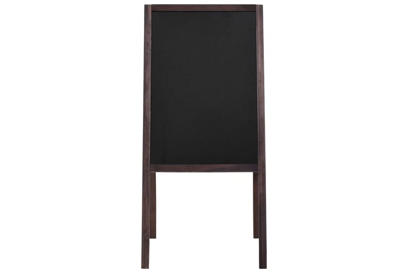 Griffeltavla dubbelsidig cedarträ fristående 40x60 cm - Svart - Inredning - Tavlor & konst - Presentationstavla & rittavla - Griffeltavla