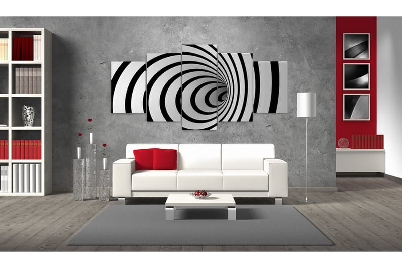 Tavla A Black & White Hole 100x50 - Artgeist sp. z o. o. - Inredning - Tavlor & konst - Canvastavlor