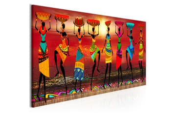 Tavla African Women Dancing 120x40