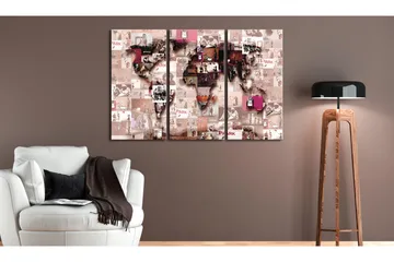 Tavla Banksy Graffiti Collage 120x80 - Artgeist sp. z o. o. - Inredning - Tavlor & konst - Canvastavlor