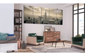 Tavla Beige Manhattan 225x90 - Artgeist sp. z o. o. - Inredning - Tavlor & konst - Canvastavlor