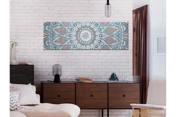 Tavla Blommönster - Artgeist sp. z o. o. - Inredning - Tavlor & konst - Canvastavlor