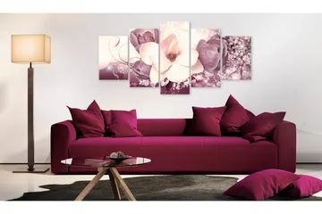 Tavla Burgundy Princess 100x50 - Artgeist sp. z o. o. - Inredning - Tavlor & konst - Canvastavlor