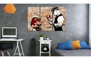 Tavla Caught Mario 90x60 - Artgeist sp. z o. o. - Inredning - Tavlor & konst - Canvastavlor