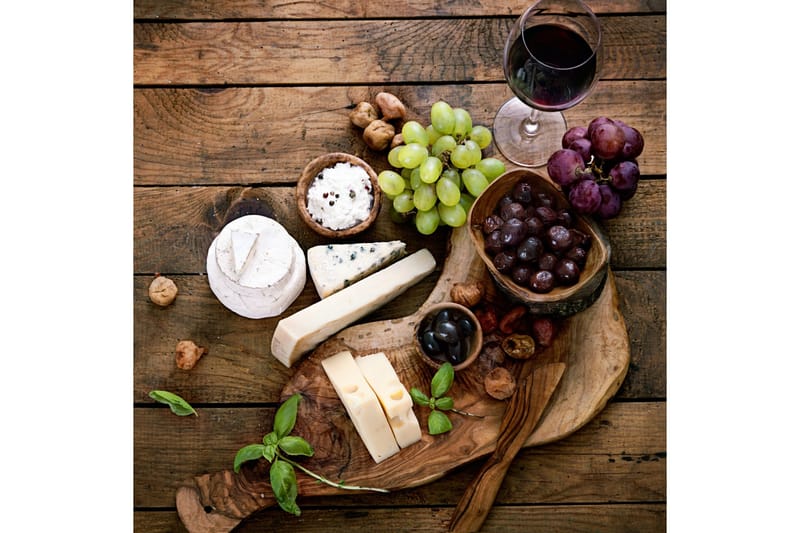 Tavla Cheese Variety - 50x50 cm - Inredning - Tavlor & konst