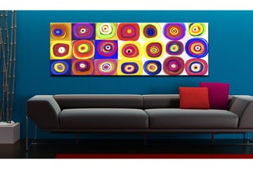 Tavla Colourful Carousel 135x45 - Artgeist sp. z o. o. - Inredning - Tavlor & konst - Canvastavlor