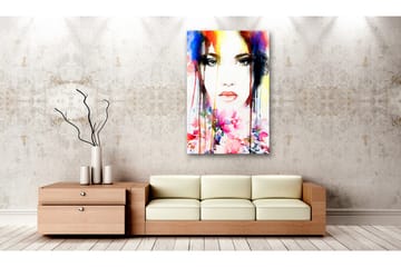Tavla Colourful Lady 60x90 - Artgeist sp. z o. o. - Inredning - Tavlor & konst - Canvastavlor
