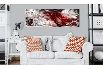 Tavla Crimson Melody 150x50 - Artgeist sp. z o. o. - Inredning - Tavlor & konst - Canvastavlor