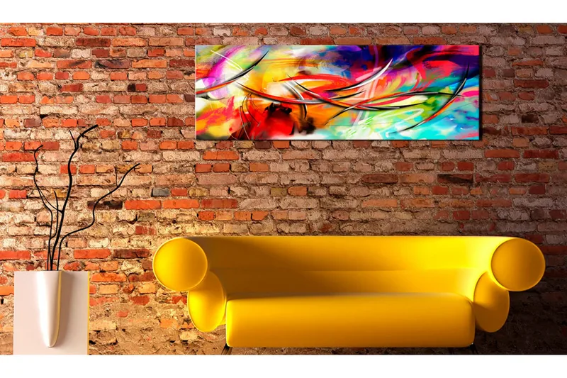 Tavla Dance Of The Rainbow 120x40 - Artgeist sp. z o. o. - Inredning - Tavlor & konst - Canvastavlor