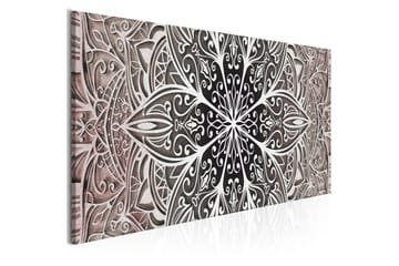 Tavla Feathers (1 Part) Pink Narrow 120x40 - Inredning - Tavlor & konst - Canvastavlor