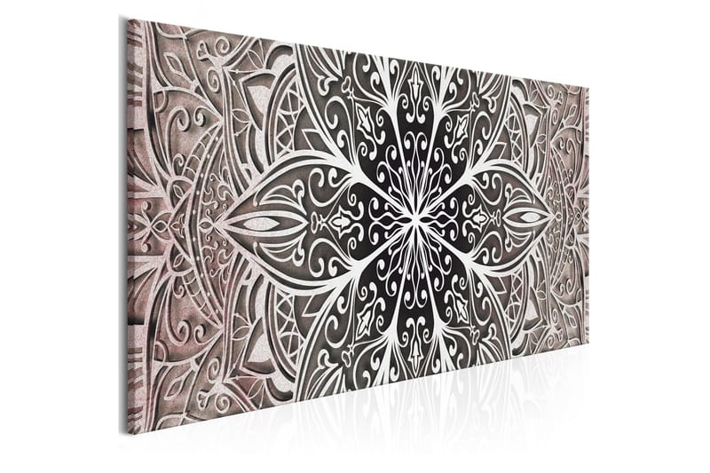Tavla Feathers (1 Part) Pink Narrow 120x40 - Inredning - Tavlor & konst - Canvastavlor