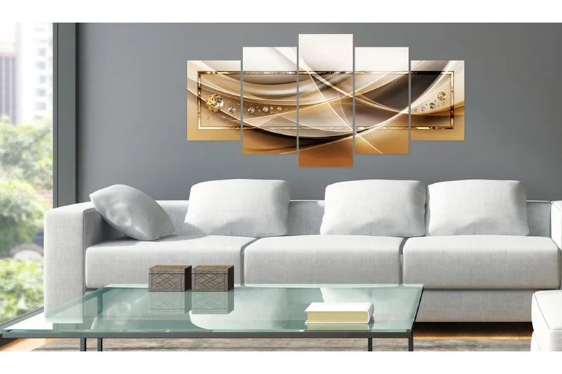 Tavla Golden Frame 100x50 - Artgeist sp. z o. o. - Inredning - Tavlor & konst - Canvastavlor